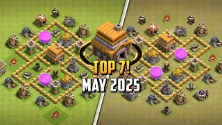 TOP 7 Town Hall 5 TH5 Base Layout Copy Link 2025 Clash of Clans