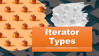 Iterator Types A Tour of C Containers and Algorithms