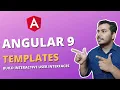 Templates In Angular 9 Build Interactive UI in Angular