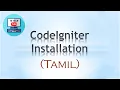 CodeIgniter Installation Tamil - Part
