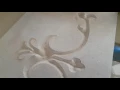 Cnc V carving uygulamasi