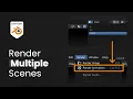 Render Multiple Scenes in Blender - Quick Tip