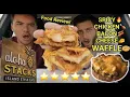 SoCal Food Guide BEST BREAKFAST in LA-Area The Spicy Chicken Bacon Waffle from ALOHA STACKS 4K