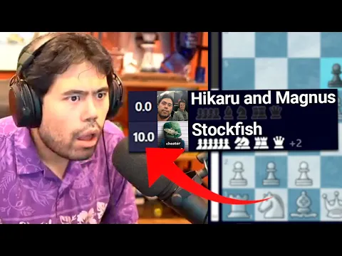Download MP3 Hikaru + Magnus vs Stockfish
