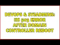 DevOps SysAdmins IIS 503 Error After Domain Controller Reboot