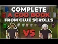 Complete a GOD BOOK from Clue Scrolls Challenge Tanzoo v Virtoso Episode 118