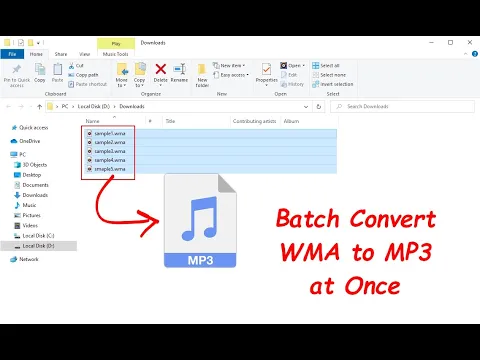 Download MP3 How to Batch Convert WMA to MP3 at Once?