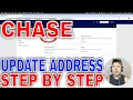How To Change Update Business Address In Chase Banking