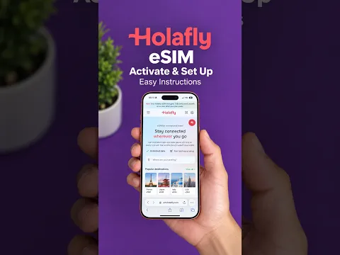 Holafly eSIM iPhone – How to Install & Activate Your eSIM - Step-by-Step!