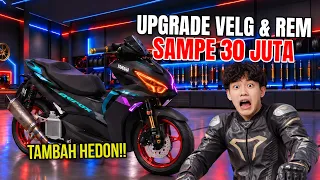 BORONG VELG BARU BUAT AEROX!! LANGSUNG JEMPING DEPAN!!