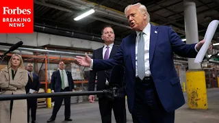 BREAKING NEWS: Trump Takes Multiple Questions From Reporters During Tour Of Kennedy Center