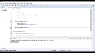 Part 14 Constructor and vs this java
