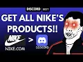 Discord Bot To Scrape All Products From NIKE S WEBSITE
