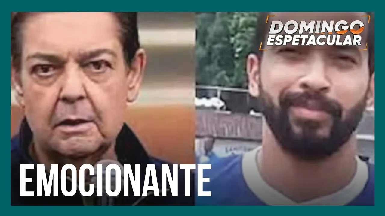 Domingo Espetacular mostra recuperação de Fausto Silva depois do transplante de coração