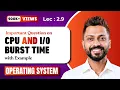 L-2 9 Example of Mix Burst Time CPU both in CPU Scheduling Tough Question