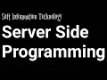 Server Side Programming