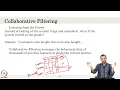 Week 5 - Lecture 33 Content Based and Collaborative Filtering