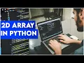 2D Array In Python Numpy 2D Array