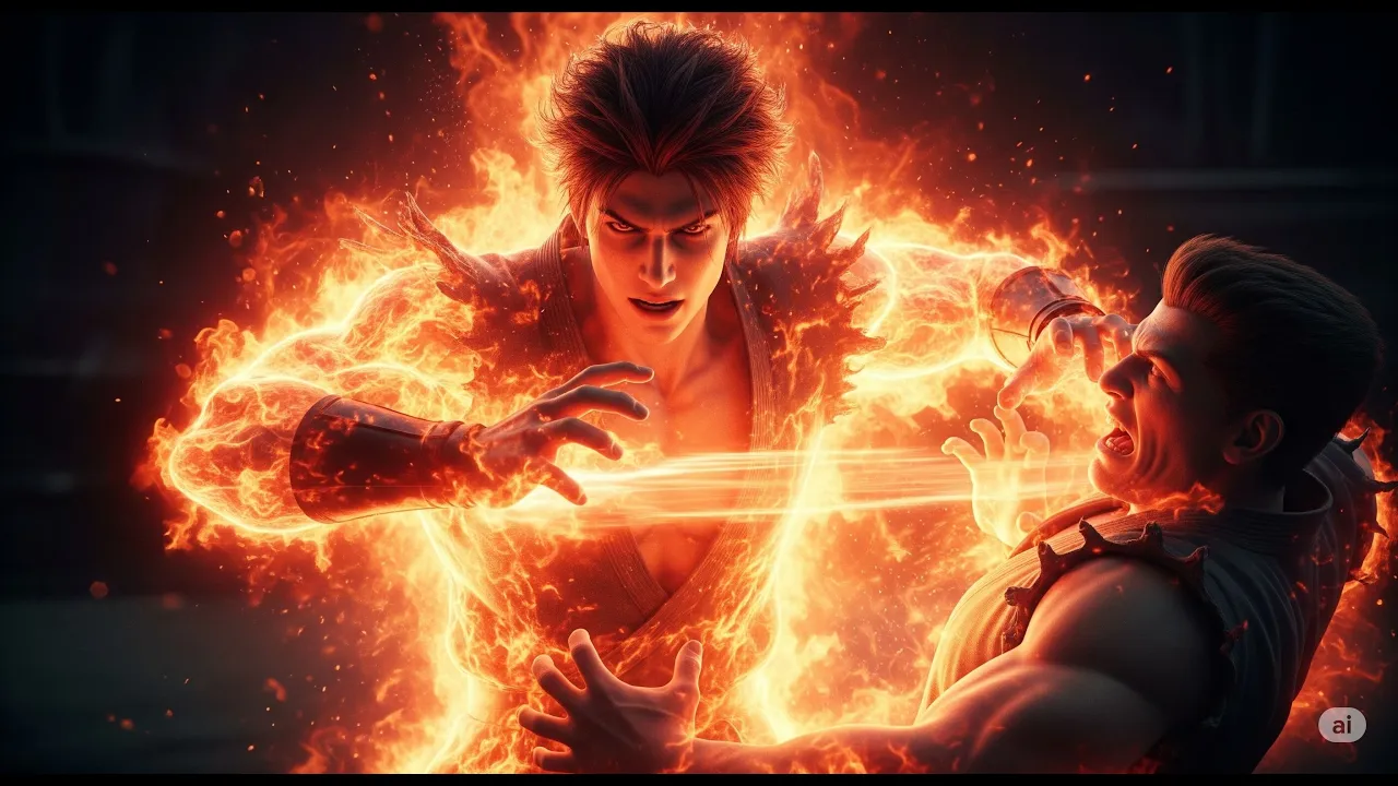 LA LLAMA FINAL de KYO y el PODER del MU SHIKI