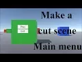 Unity3D - Make a animated Main-menu with cut scene Timeline Cinemachine Turorial