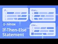 If-Then-Else Statement Intermediate Ninox Tutorials