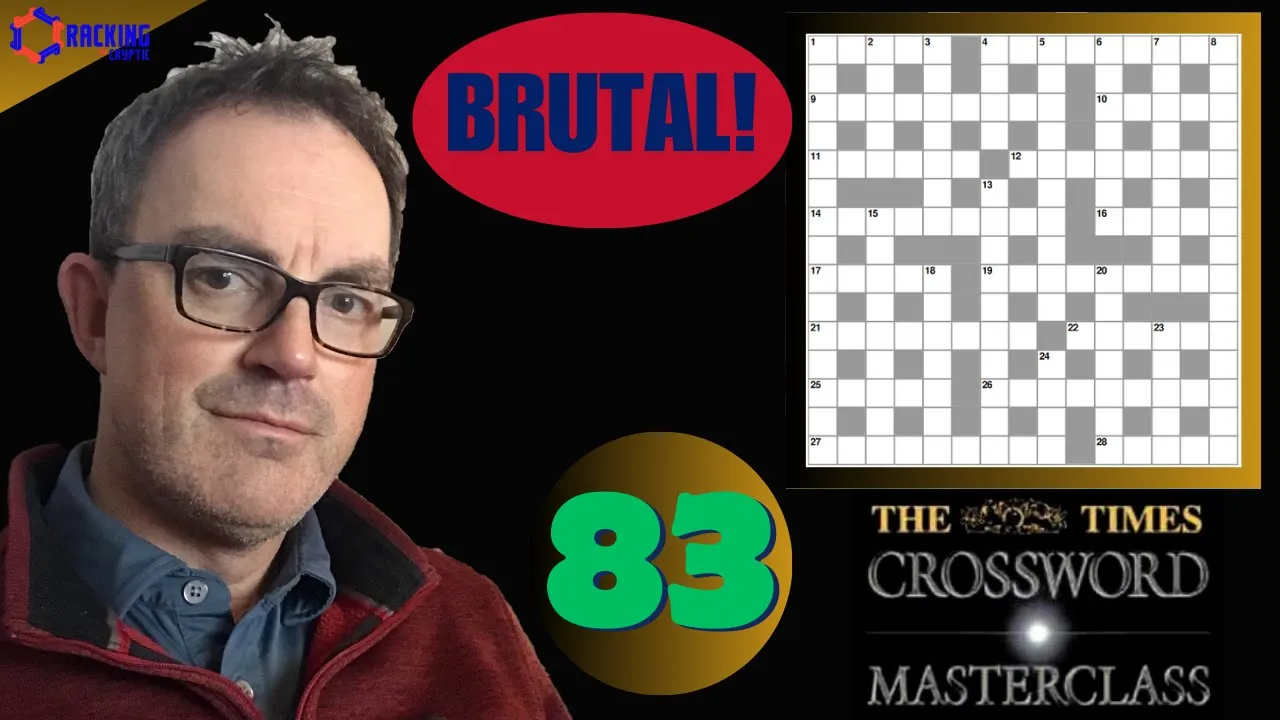 "Be Afraid, Be Very Afraid"... The Times Crossword Friday Masterclass: 13 September 2024