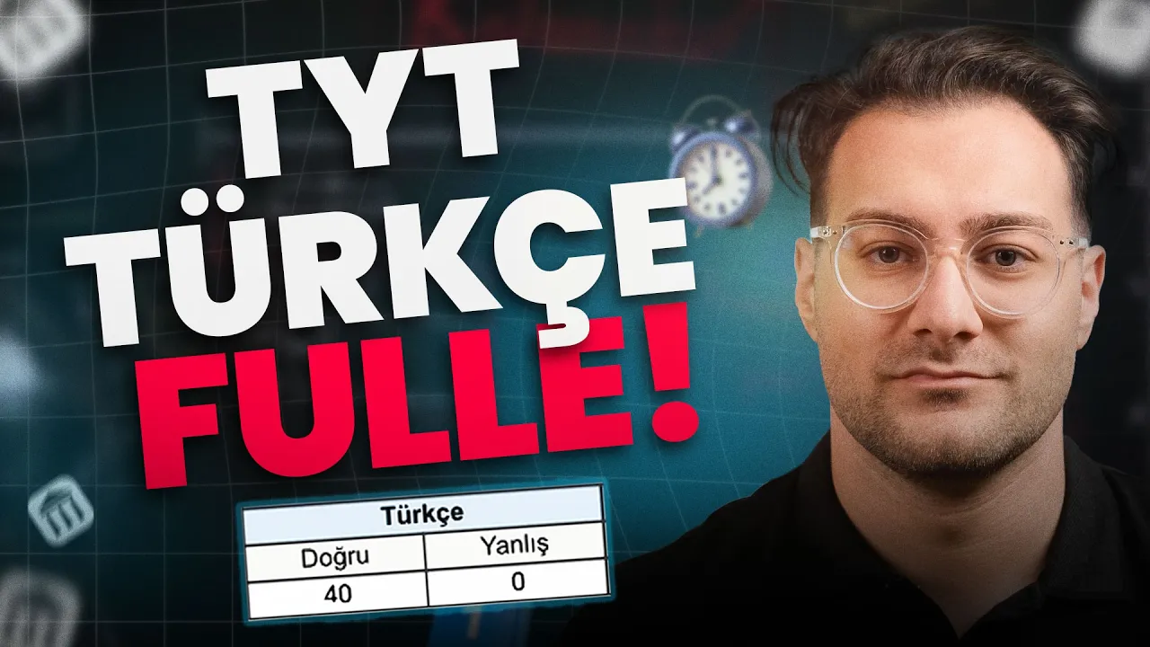 TYT Türkçe Konuları 2026 ve TYT Türkçe Soru Dağılımı