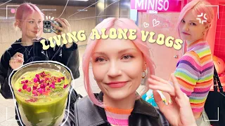 Living Alone Vlogs | Life feels different lately..🌸 Trip to Düsseldorf, Arirang Review & Miniso Haul