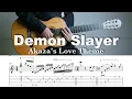 Lagu Akaza's Love Theme - Demon Slayer : Infinity Castle Movie OST | TAB