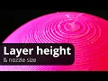 What layer height should you use 3D Printing Mastery