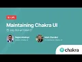 Maintaining Chakra UI