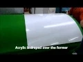 Acrylic Drape Forming Moulding Perspex to any shapes