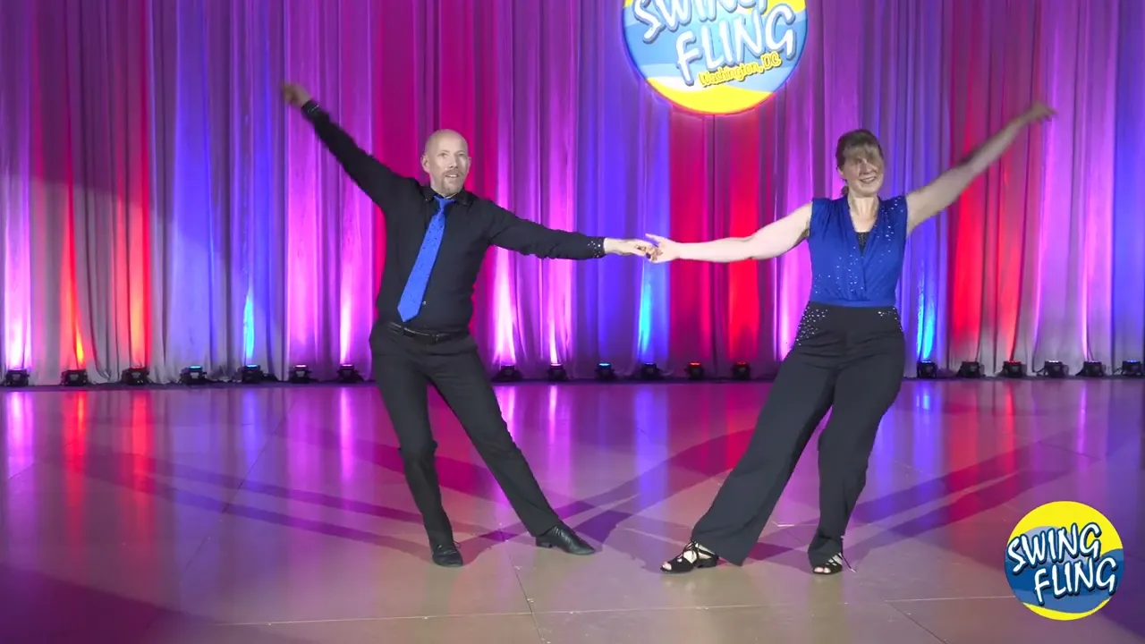 2025 Swing Fling Novice ProAm Spotlight Carlie Brue with Douglas Rousar   4K