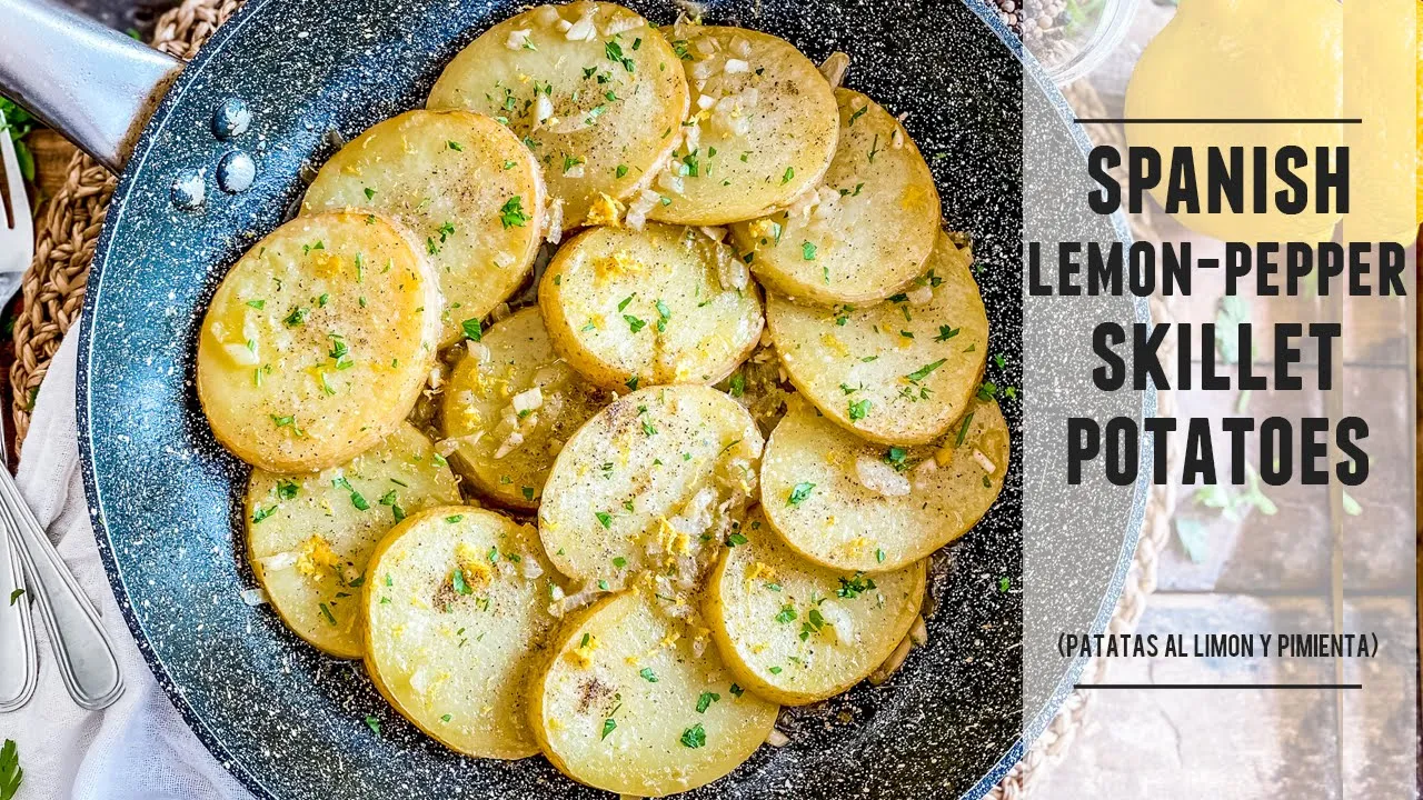 Lemon-Pepper Skillet Potatoes   Easy Recipe + Simple Ingredients