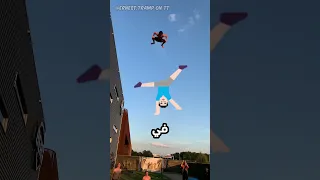 شاب يطمح لكسر الرقم القياسي لأعلى قفزة في العالم 