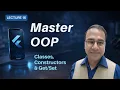 Dart OOP Complete Tutorial Classes Objects Constructors Urdu-Hindi Lecture 16