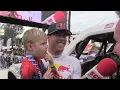 Andy McMillin Bryce Menzies first words after crossing the finish BF Goodrich 58th SCORE