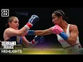 Lagu Amanda Serrano vs. Reina Tellez | Fight Highlights