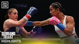 Amanda Serrano vs Reina Tellez Fight Highlights