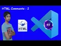 HTML Comments Part - 2 Conditional comments Code with Joseph