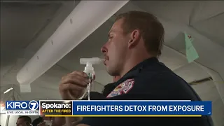 Spokane firefighters detox from fire exposure