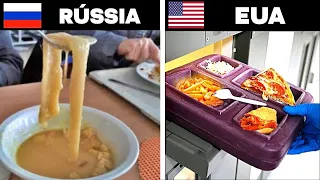 ASSIM É A COMIDA DAS PRISÕES ao REDOR DO MUNDO