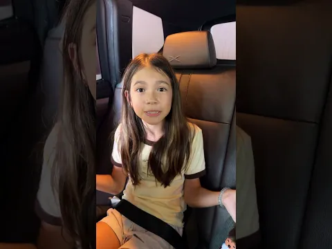 Maya reminds Molly to buckle up - safety rules