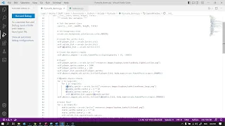 Python Arcade - most basic PyMunk example