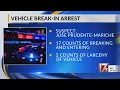 Man busted for 17 car break-ins in Wake County s say
