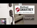Kwikset Montara SmartKey Front Door Lock Set Install DIY