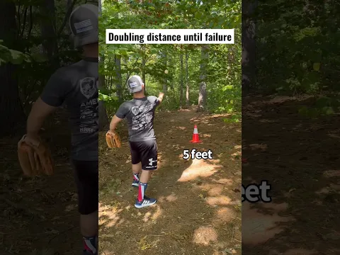 Doubling throwing distance until failure ! #recovery