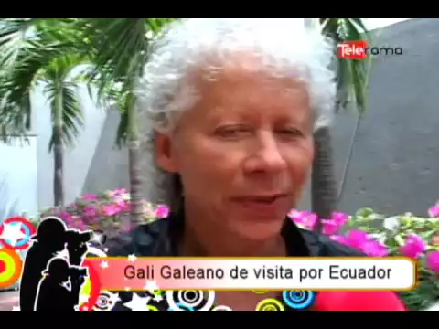 Gali Galeano de visita por Ecuador