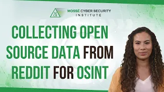 Collecting open source data from Reddit for OSINT