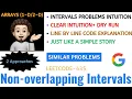 Non-overlapping Intervals 2 Approaches Intuition Dry Run Leetcode-435 GOOGLE Explanation